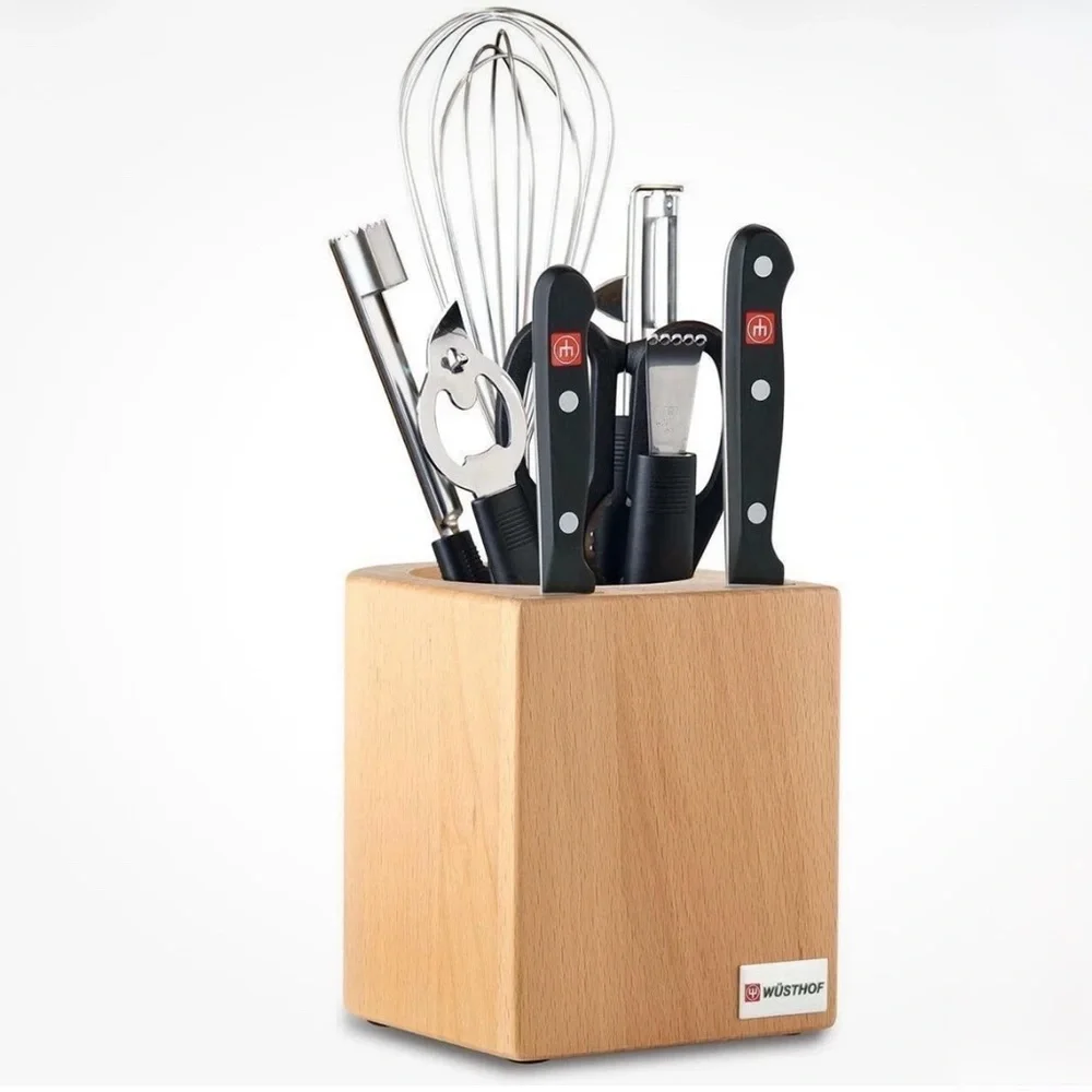 WÜSTHOF Trident Wooden Knife/Utensil/Gadget Holder